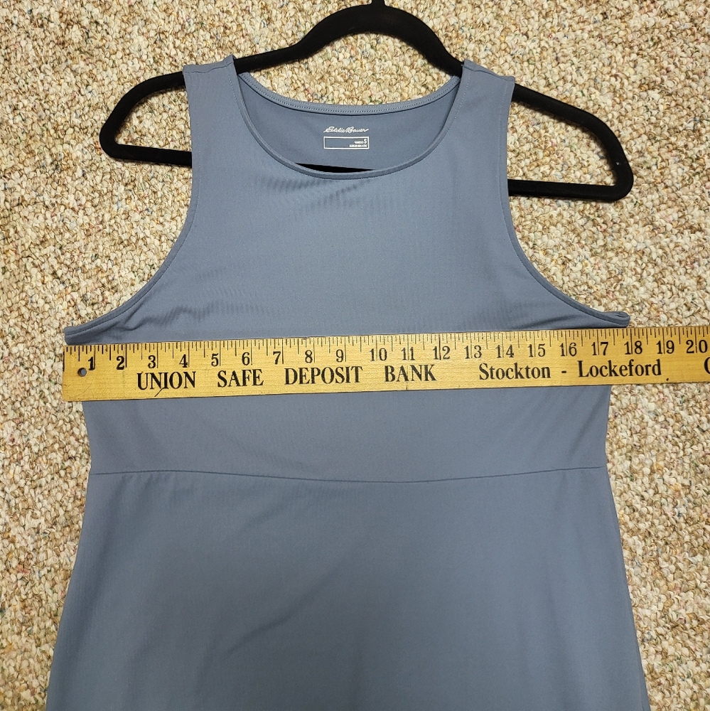 Eddie Bauer Athletic Dress Blue Grey Size Small NWOT - Picture 8 of 12